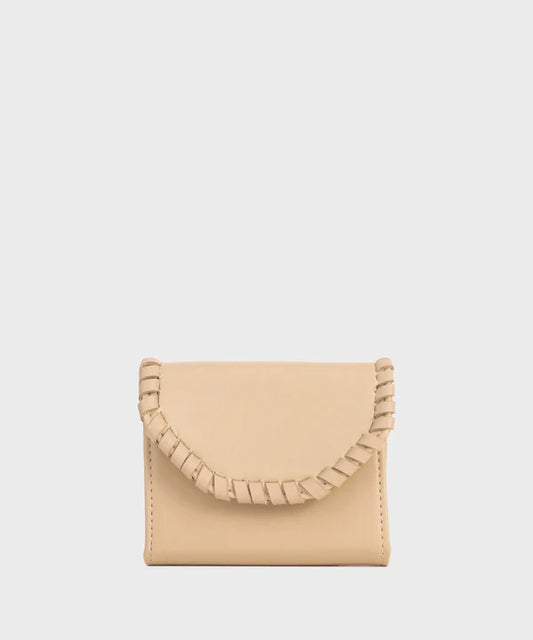 Wallet with Weave Detail