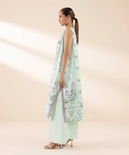 2 Piece - Embroidered Lawn Suit