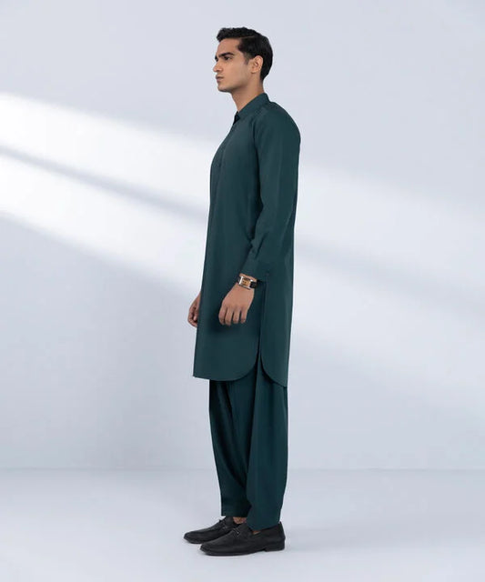 Viscose Blended Suit - Regular Fit