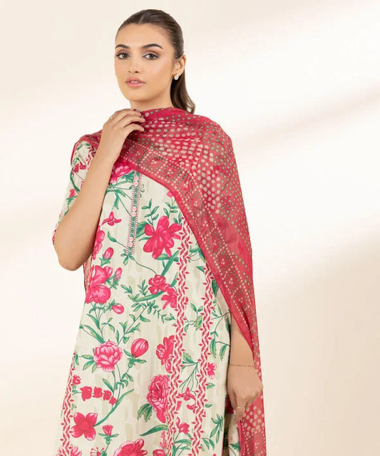 2 Piece - Printed Lawn Suit